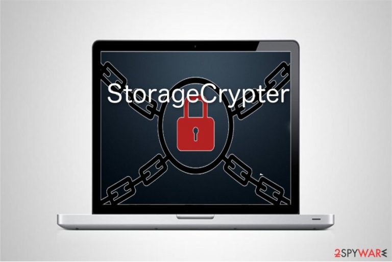 StorageCrypter virus illustration