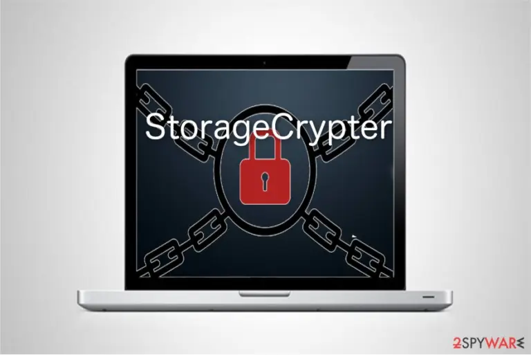 StorageCrypter virus illustration