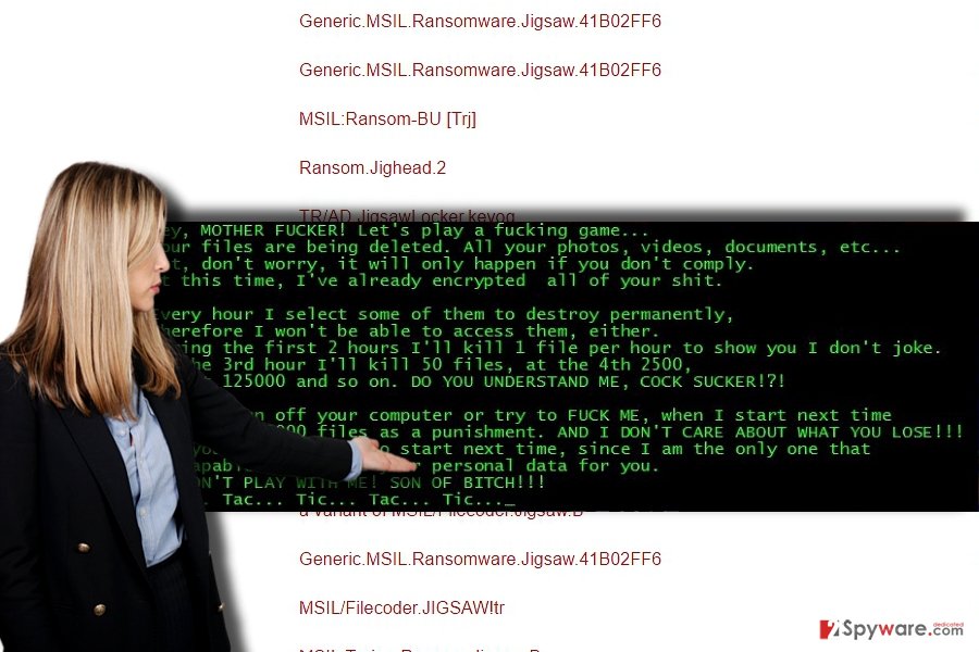 The screenshot of StrutterGear ransom note The screenshot of StrutterGear ransom note