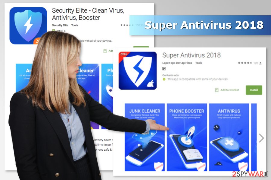 Image of Super Antivirus 2018 malware Image of Super Antivirus 2018 malware