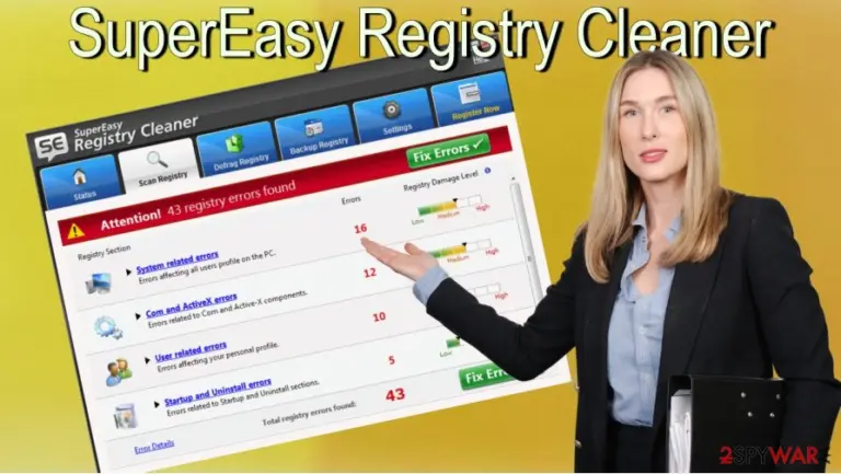SuperEasy Registry Cleaner PUA