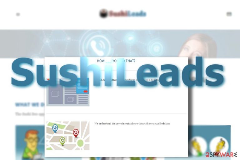 Example of SushiLeads virus Example of SushiLeads virus