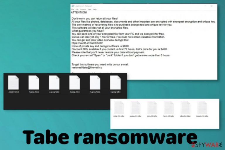 Tabe ransomware Tabe ransomware