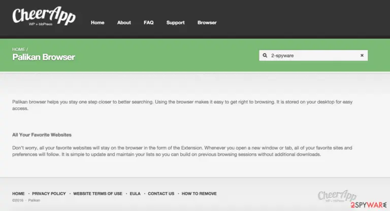 The example of Palikan Search