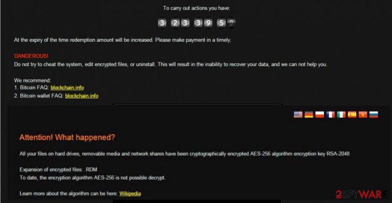 Radamant ransomware removal Radamant ransomware removal