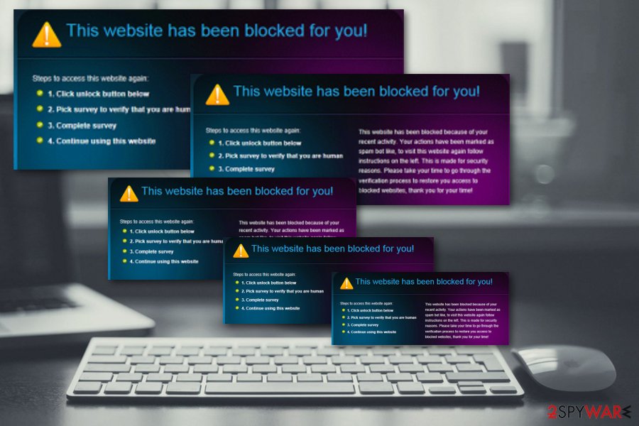 This website has been blocked for you virus This website has been blocked for you virus