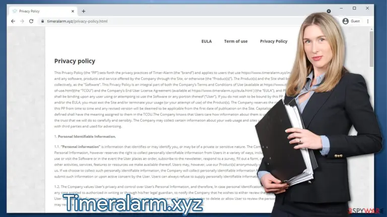 Timeralarm.xyz browser hijacker