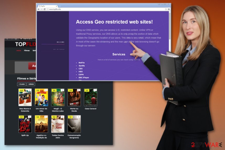 TOPFlix virus TOPFlix virus