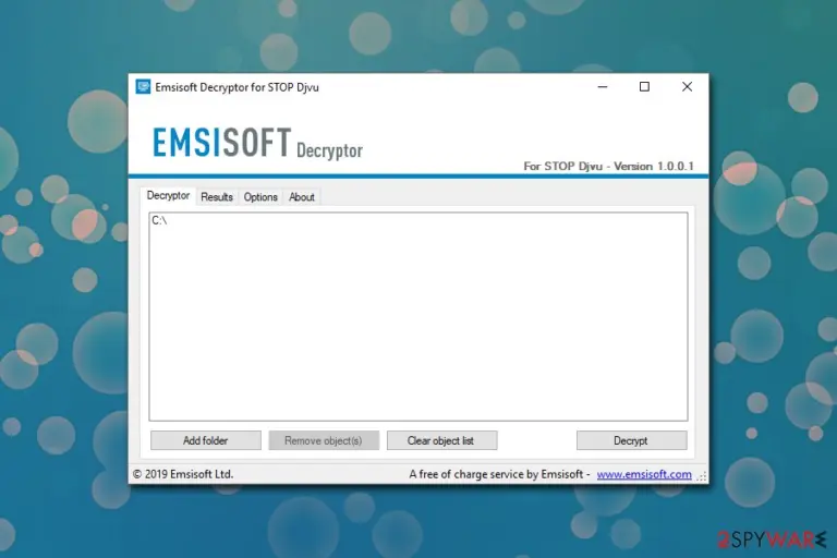 Topi ransomware decryption