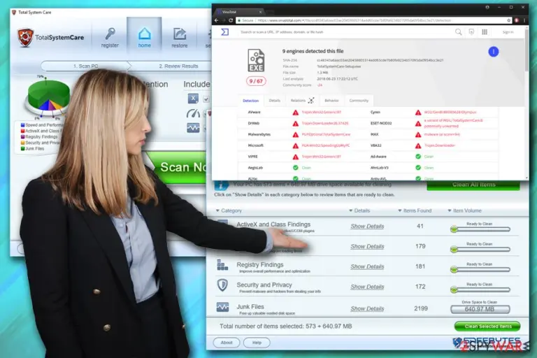 Total System Care virus