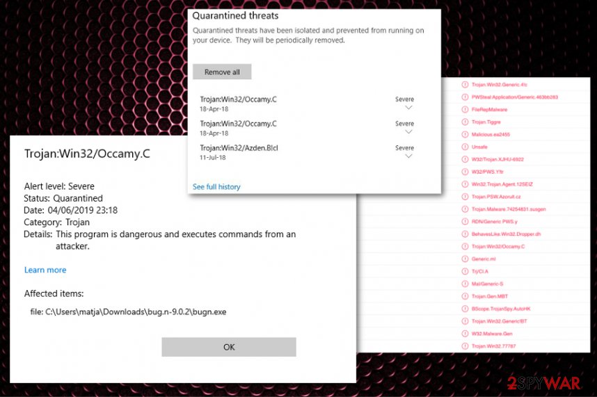 Trojan:Win32/Occamy.C Trojan:Win32/Occamy.C