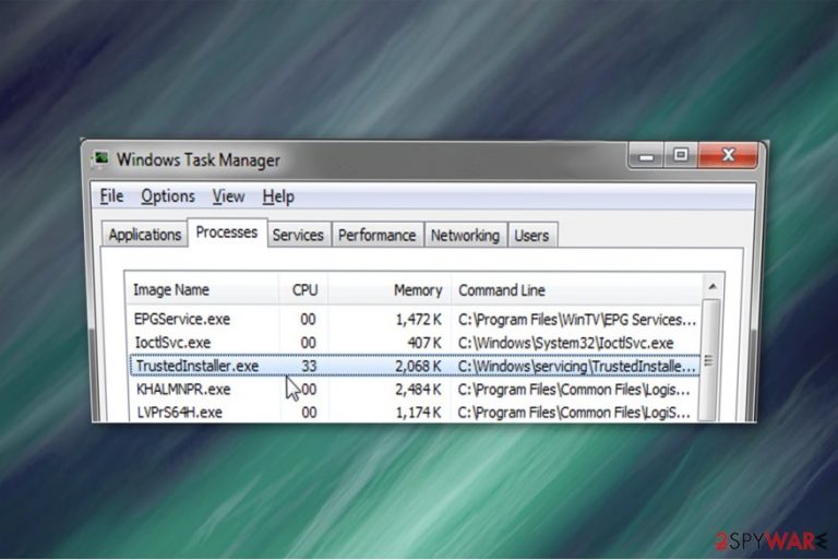 TrustedInstaller image TrustedInstaller image
