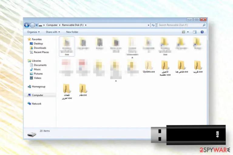 Try2cry infects USB flash drives