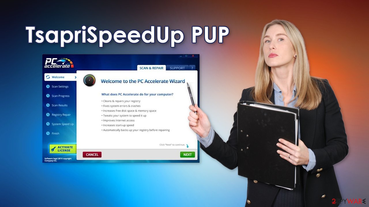 TsapriSpeedUp PUP TsapriSpeedUp PUP