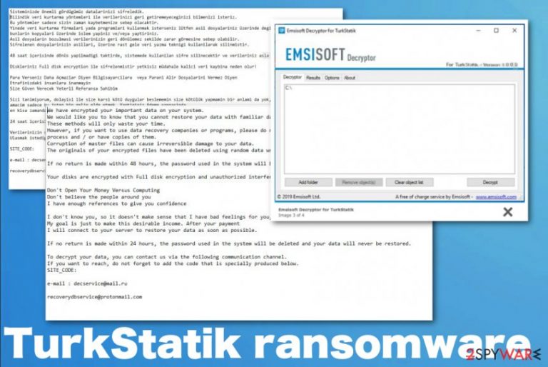 TurkStatik ransomware TurkStatik ransomware