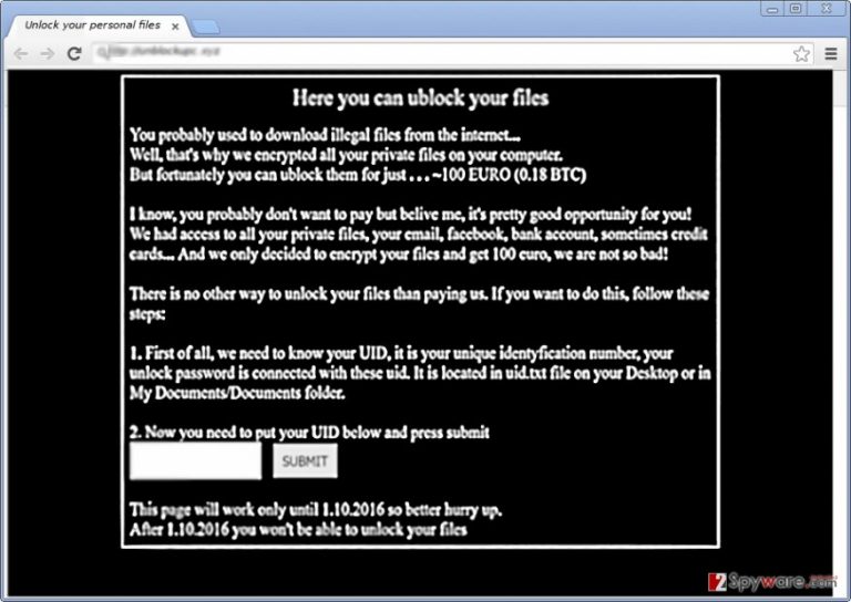 UnblockUPC virus is looking for new victims UnblockUPC virus is looking for new victims
