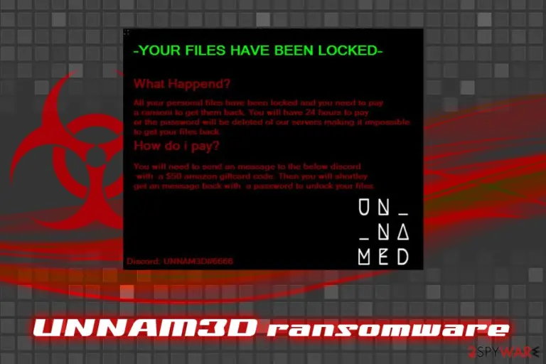 UNNAM3D ransomware