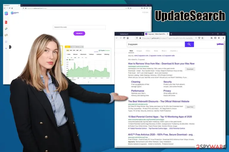 UpdateSearch hijacker