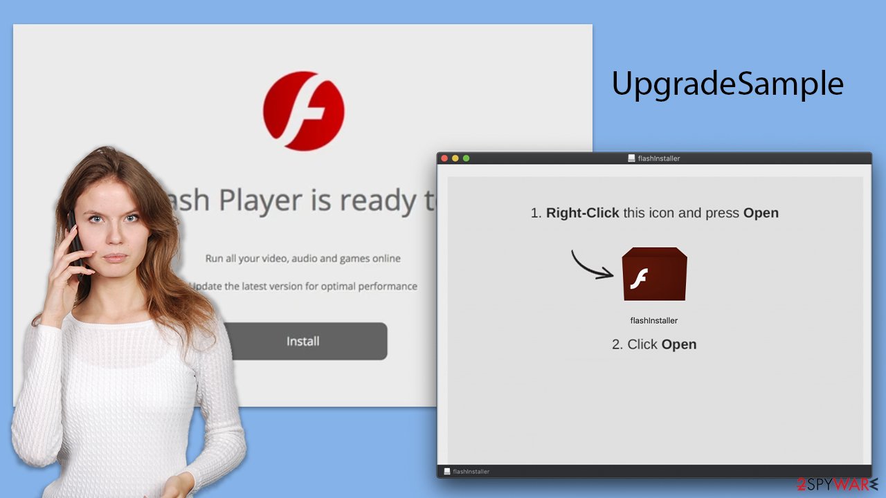 UpgradeSample Mac adware UpgradeSample Mac adware