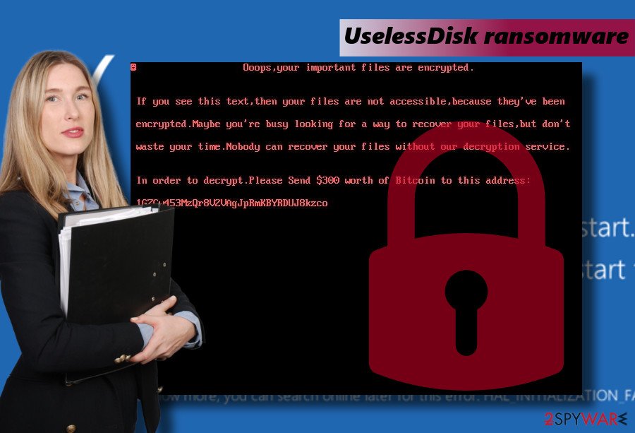 UselessDisk lock screen UselessDisk lock screen