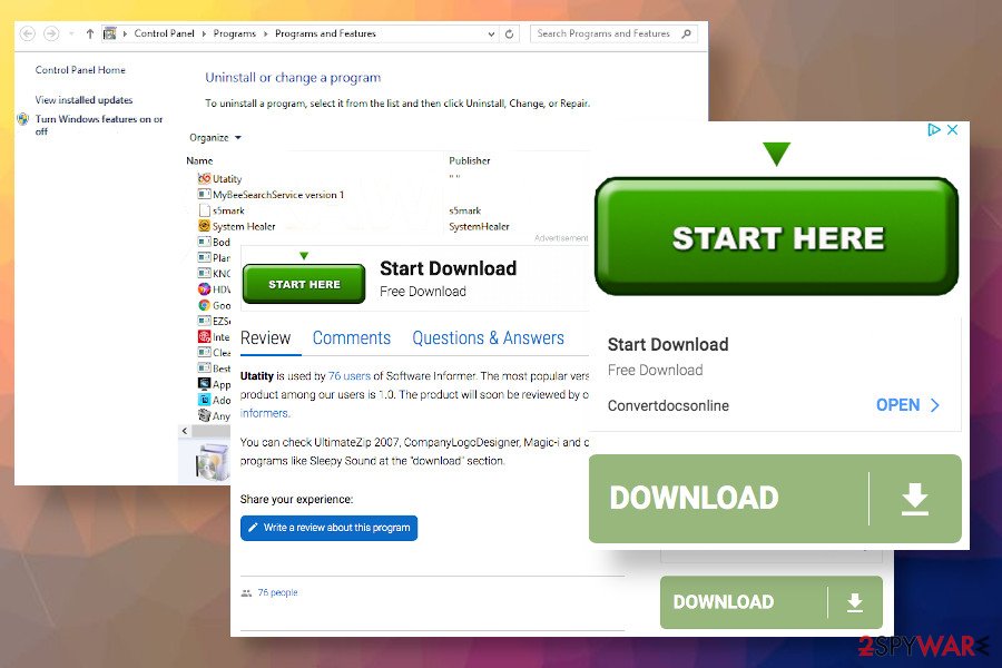 Utatity ads Utatity ads