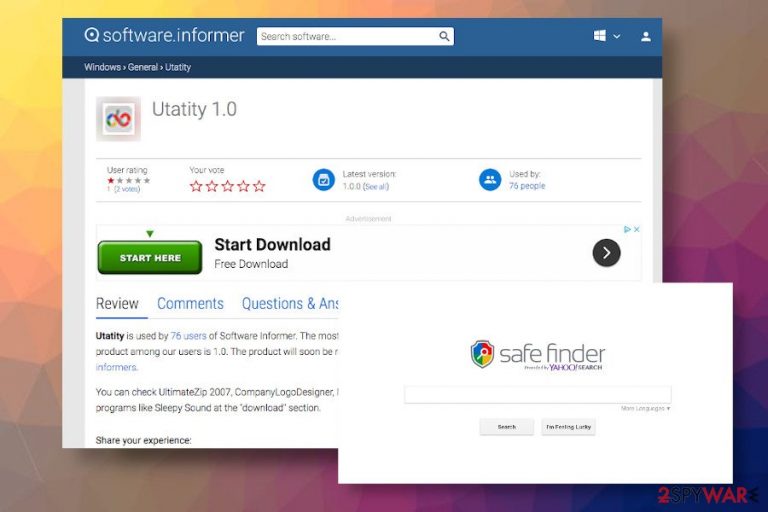 Utatity adware Utatity adware