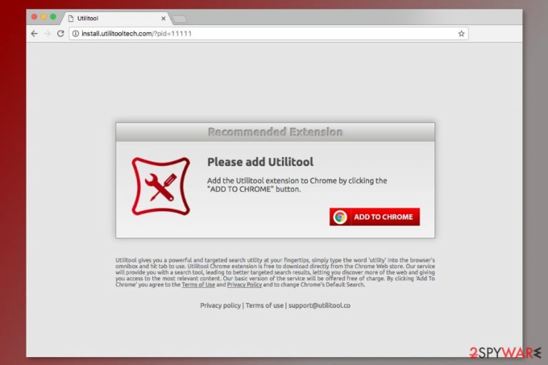 Download page of Utilitooltech.com