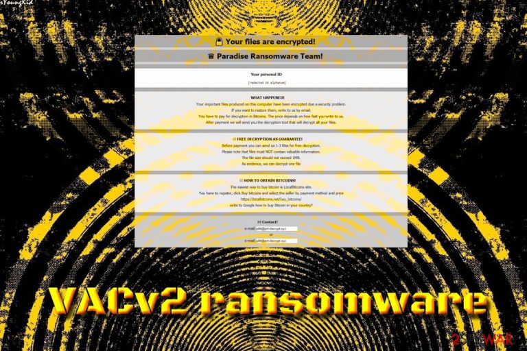 VACv2 ransomware VACv2 ransomware