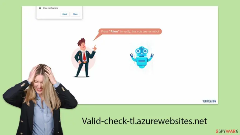 Valid-check-tl.azurewebsites.net scam