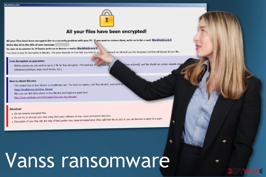 Vanss ransomware Vanss ransomware