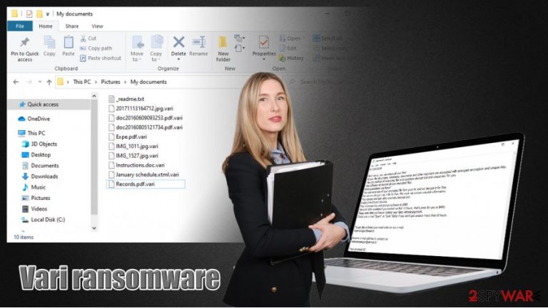 Vari ransomware virus
