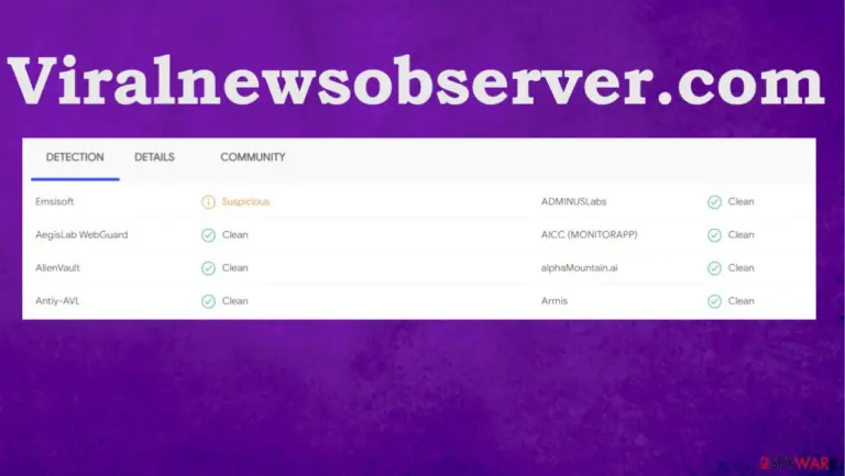Viralnewsobserver virus