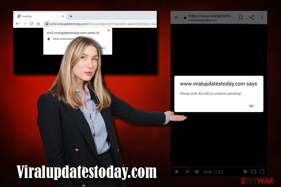 Viralupdatestoday.com adware Viralupdatestoday.com adware