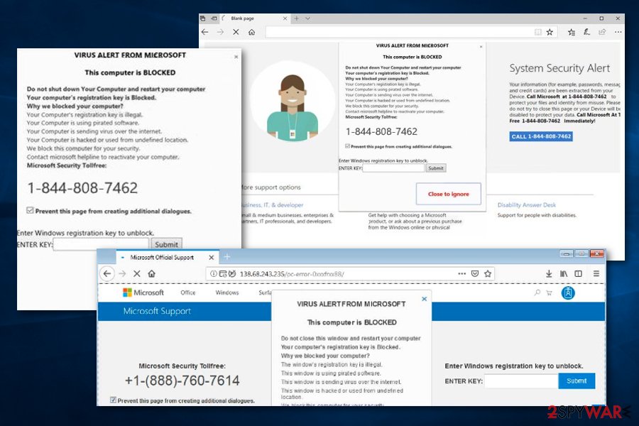 VIRUS ALERT FROM MICROSOFT scam VIRUS ALERT FROM MICROSOFT scam
