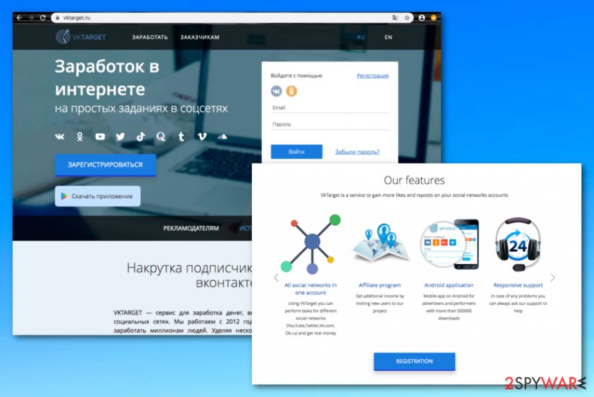 Vktarget.ru virus Vktarget.ru virus