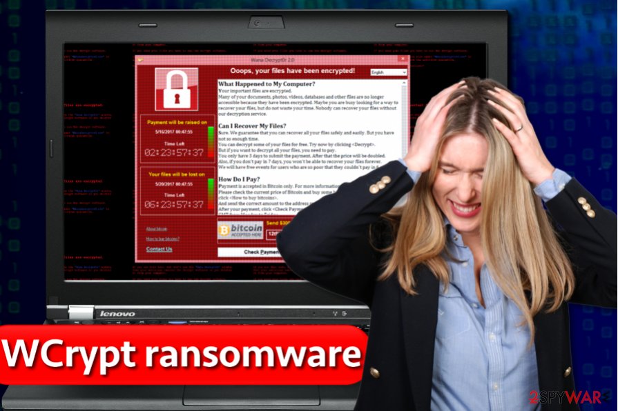 WCrypt ransomware virus WCrypt ransomware virus