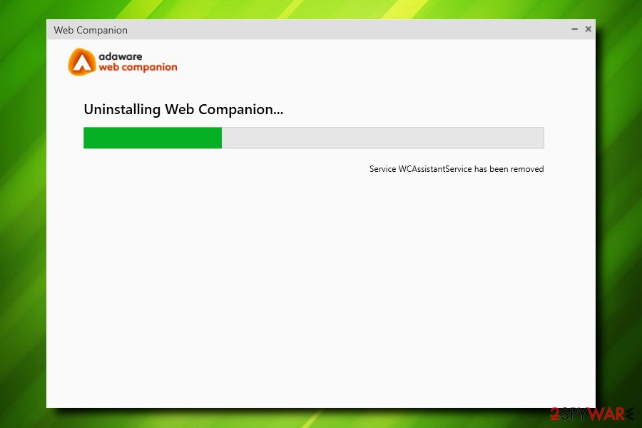Lavasoft web companion uninstall process Lavasoft web companion uninstall process