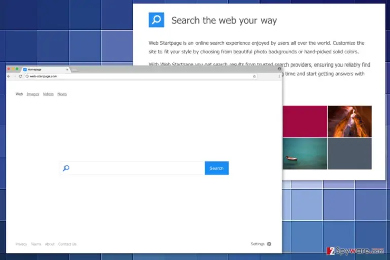 The picture of Web-startpage.com