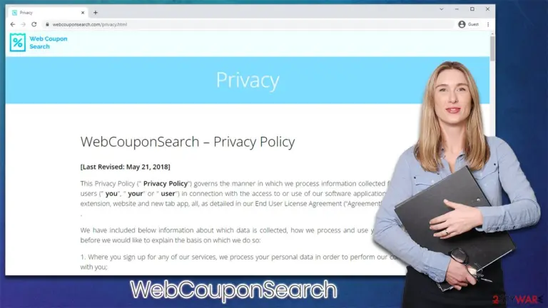 WebCouponSearch virus