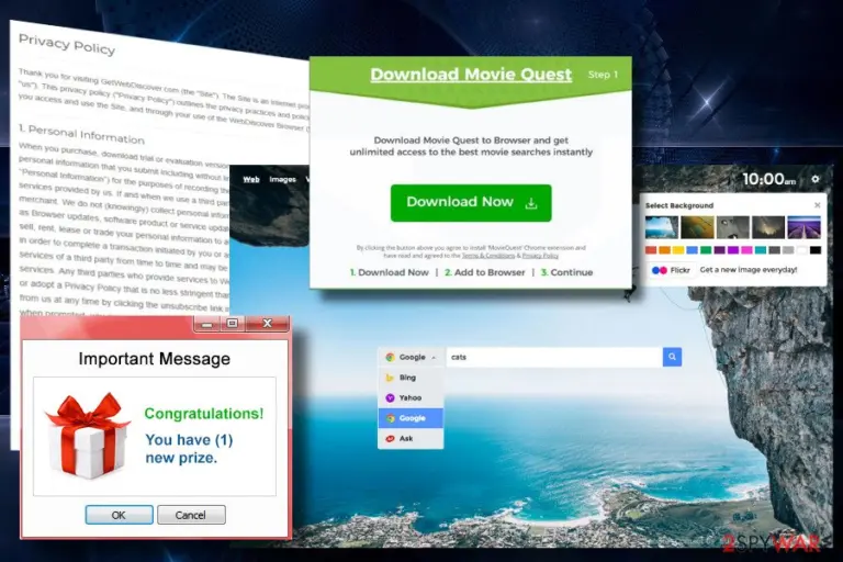 WebDiscover Browser malware