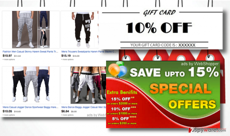 examples of ads by WebShopper examples of ads by WebShopper