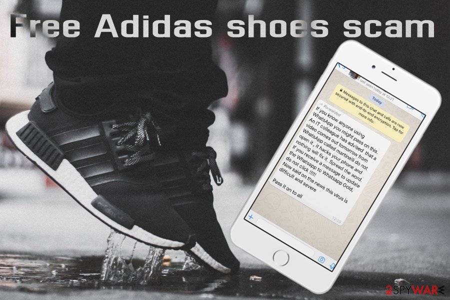 Free Adidas shoes scam Free Adidas shoes scam