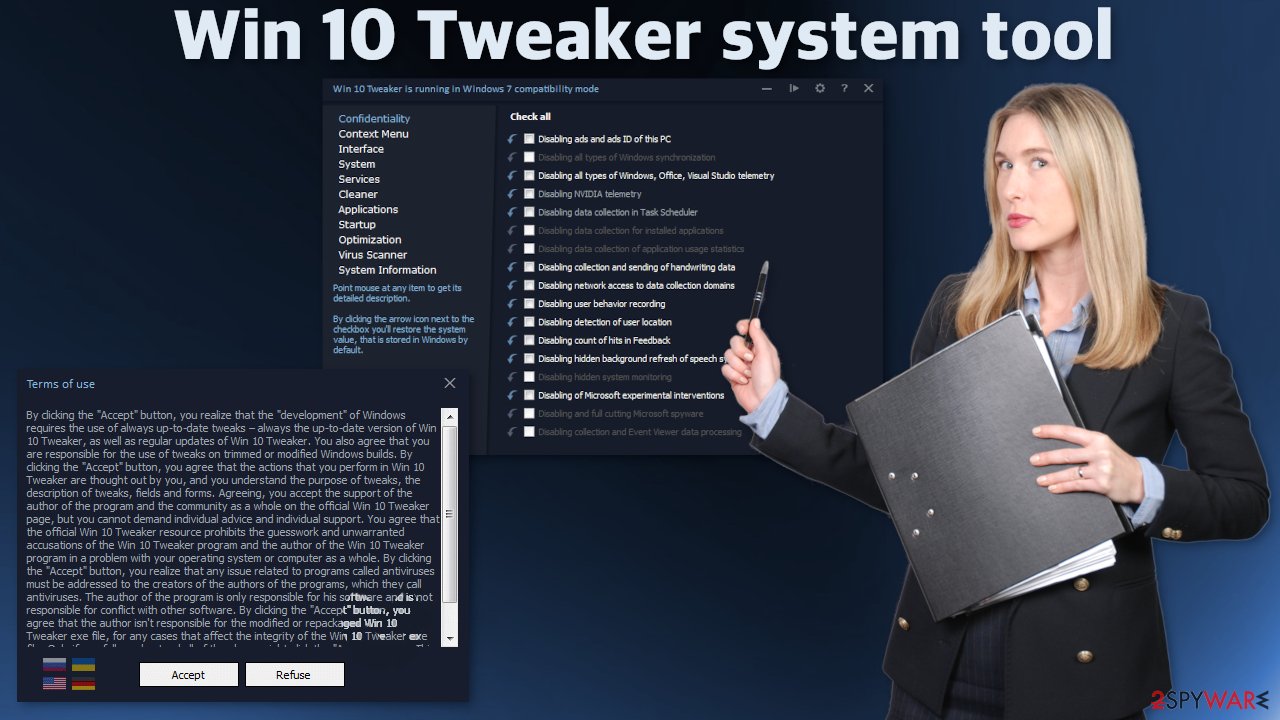 Win 10 Tweaker System Tool Win 10 Tweaker System Tool