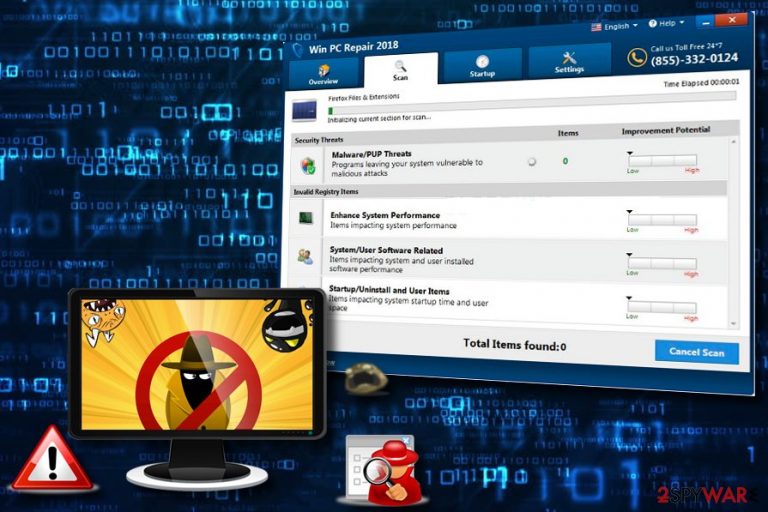 Win PC Repair 2018 optimization tool Win PC Repair 2018 optimization tool