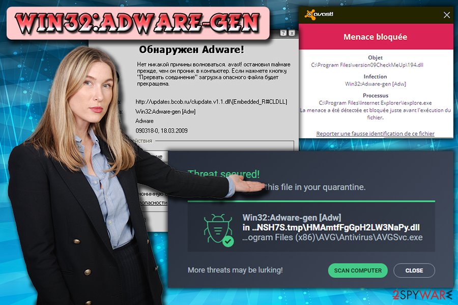 Win32:Adware-gen adware Win32:Adware-gen adware