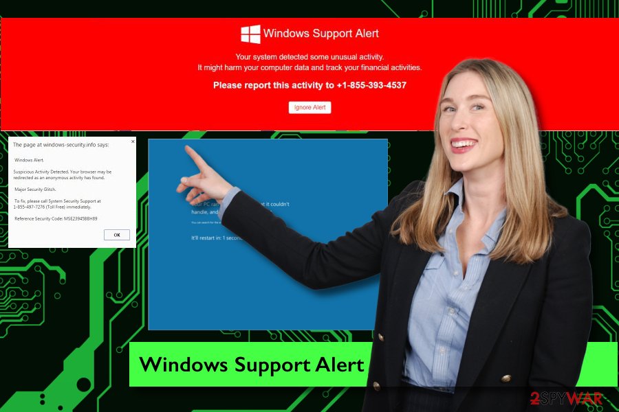 Windows Support Alert scam Windows Support Alert scam
