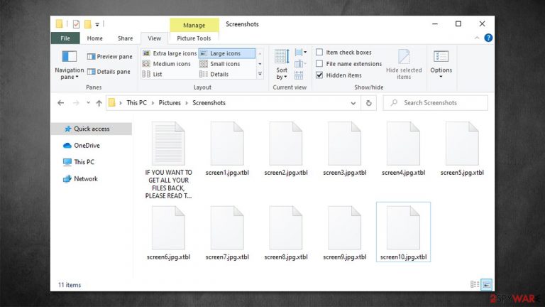 Scarab-xtbl ransomware