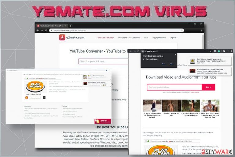 Y2Mate.com virus Y2Mate.com virus