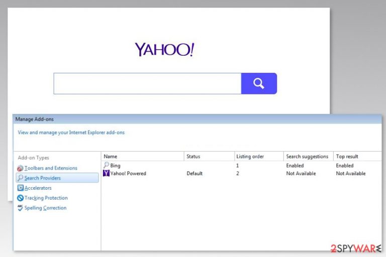 Yahoo Powered Yahoo Powered