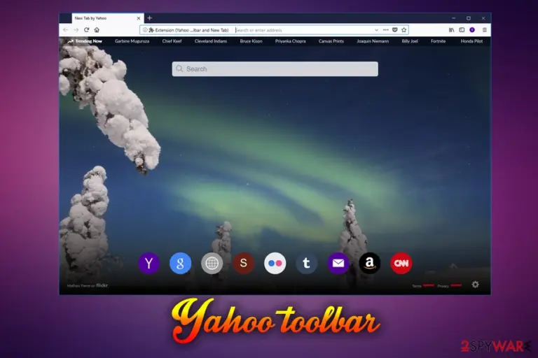 Yahoo toolbar